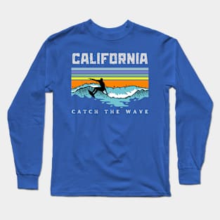 california surfer Long Sleeve T-Shirt